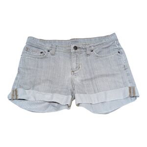 Patagonia Organic Cotton Light Gray Jean Shorts Women's 28